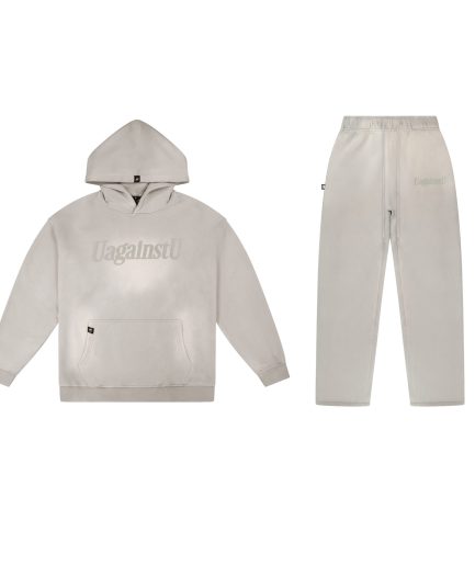 UagainstU Grey Fleece Set (Flocking Print Edition)