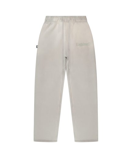 UagainstU Grey Straight Leg Sweatpants (Flocking Print Edition)
