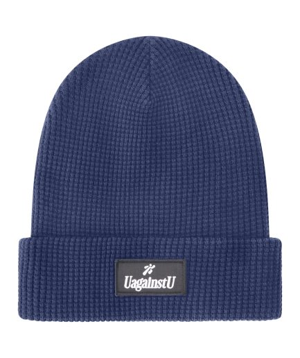 UagainstU Blue Waffle Beanie