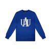 UagainstU Jacquard Knitted Sweater - Blue
