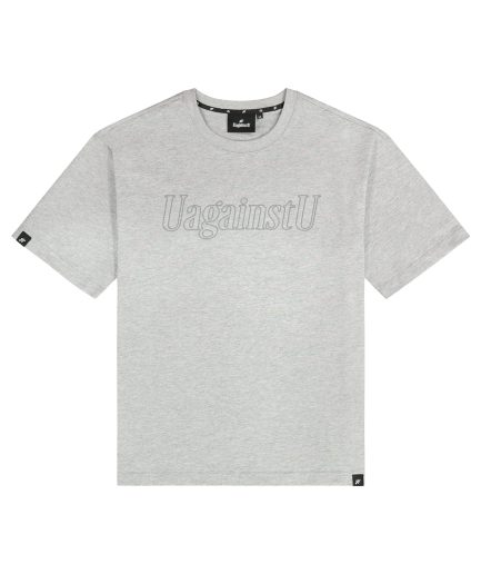 UagainstU Grey Bamboo Cotton T-Shirt – Be Obsessed Edition
